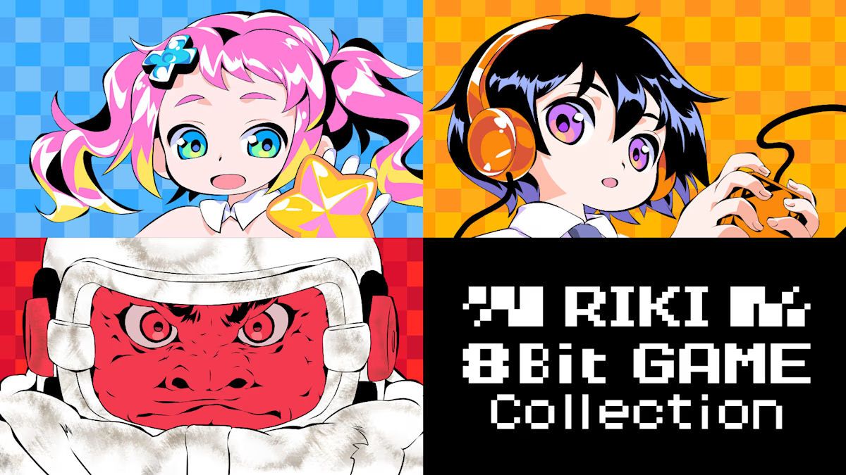 RIKI 8Bit GAME Collection box art for Nintendo Switch